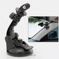 Car Suction Cup Supportor + 1/4" Tripod Adapter Mount for Gopro 13 12 DJI OSMO Action 5Pro Camera Insta360 X4 Accessories