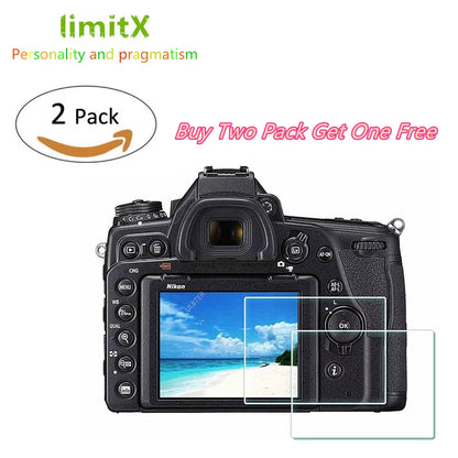 2X Glass LCD Screen Protector for Nikon Z5II Zf Zfc Z30 Z9 Z8 Z7 Z6 Z5 Z50 D7200 D5600 D3500 D3400 D7500 D5500 D750 D850 D610