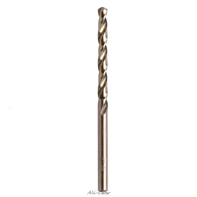 10Pcs 1-5Mm M35 round Shank Hss-Co Cobalt Twist Drill Spiral Drill Bit