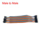 Raspberry Pi 3 GPIO Cable Dupont Cable 40Pcs/Lot 20/30CM Dupont Cable M-M F-F M-F Jumper Wire for Raspberry Pi 3B+ 3B