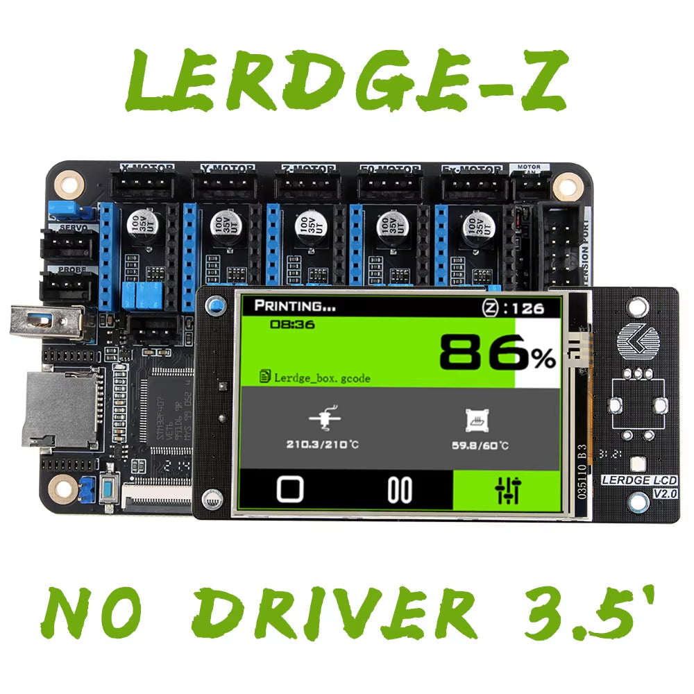-Z 3D Printer Board 32Bit for Control Board Parts Motherboard with STM32 ARM 32 Bit Mainboard Tmc2208 Lv8729 TMC2209