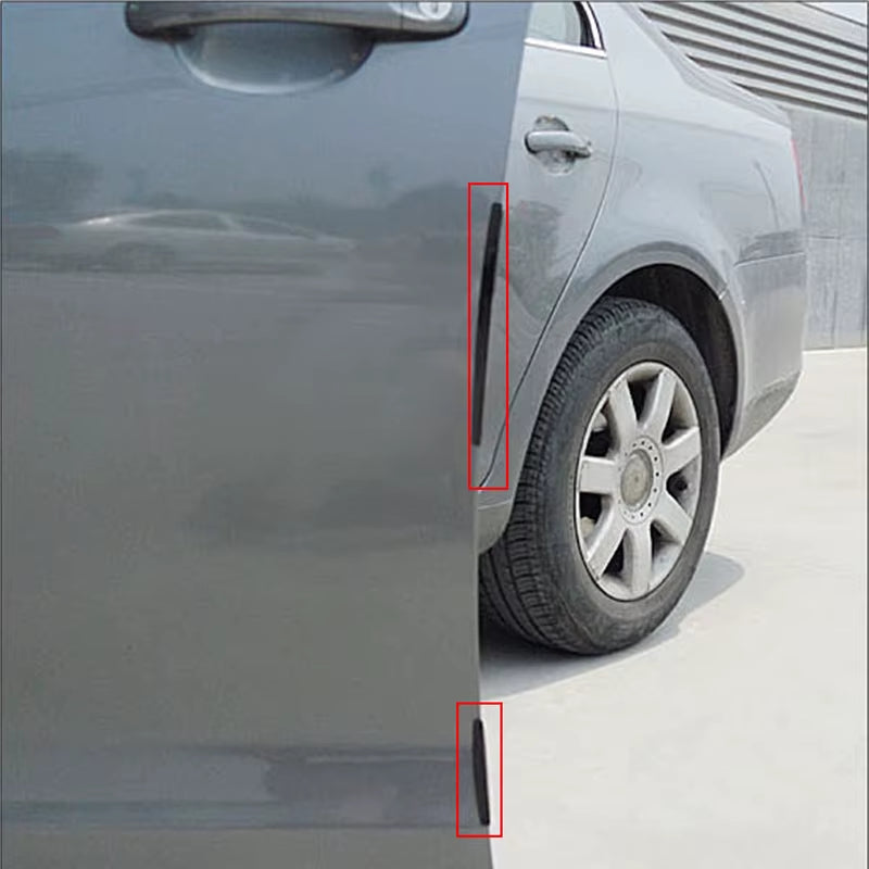 8Pcs/Set Car Door Side Edge Protector Strip Auto SUV Scrape Guard Bumper Handle Protective Cover Sticker Universal Auto Decal