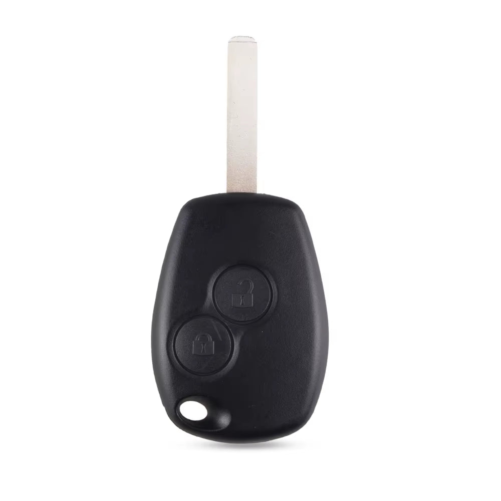 2 Button Remote Key Shell Case Cover Fob for Renault Megan Modus Clio Modus Kangoo Logan Sandero Duster Car Alarm Housing