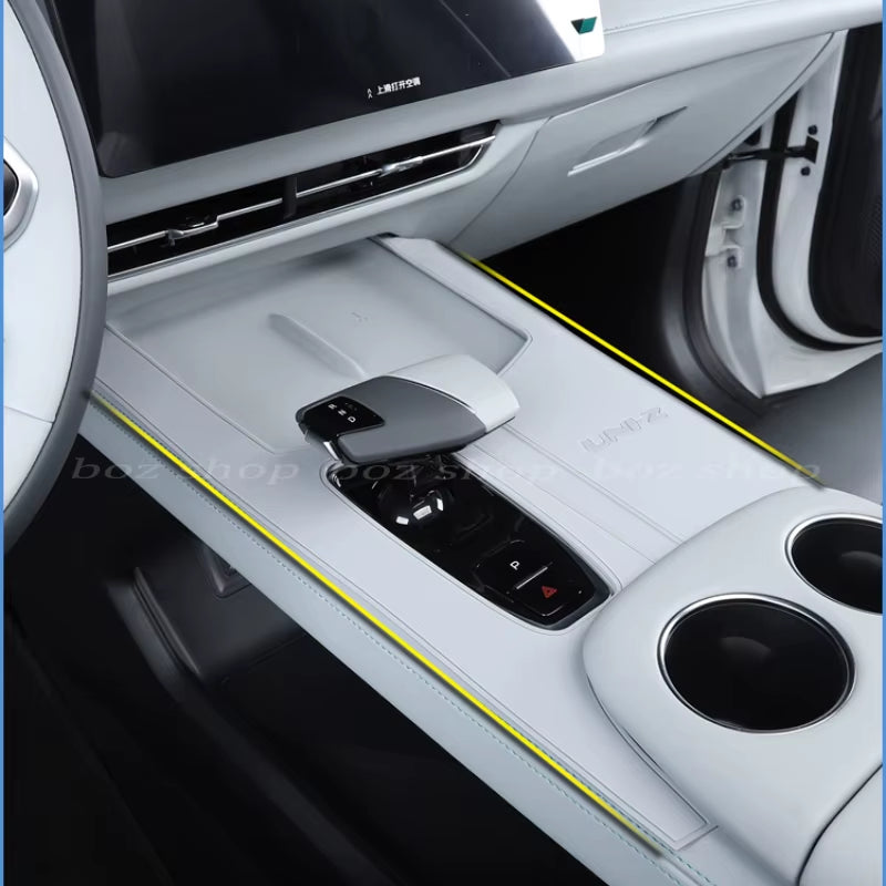 For Changan UNI-Z Car Center Console Shift Protective Pad Car Retrofit Kit Interior Panel Non-Slip Mat Car Interior Accessories