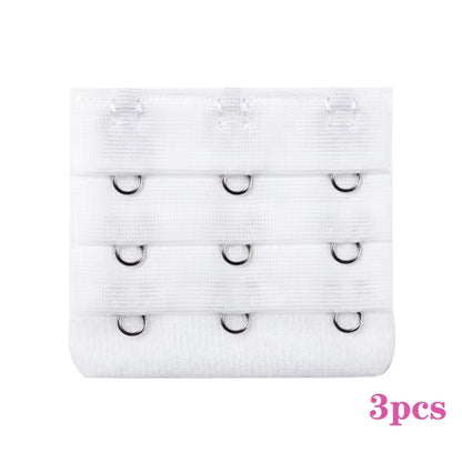 3/5Pcs Bra Extender Strap Extension 3 Hooks 2 Rows Women Intimates Lengthened Bra Hook Extenders Womens Accessoires 2/3/4Buckles