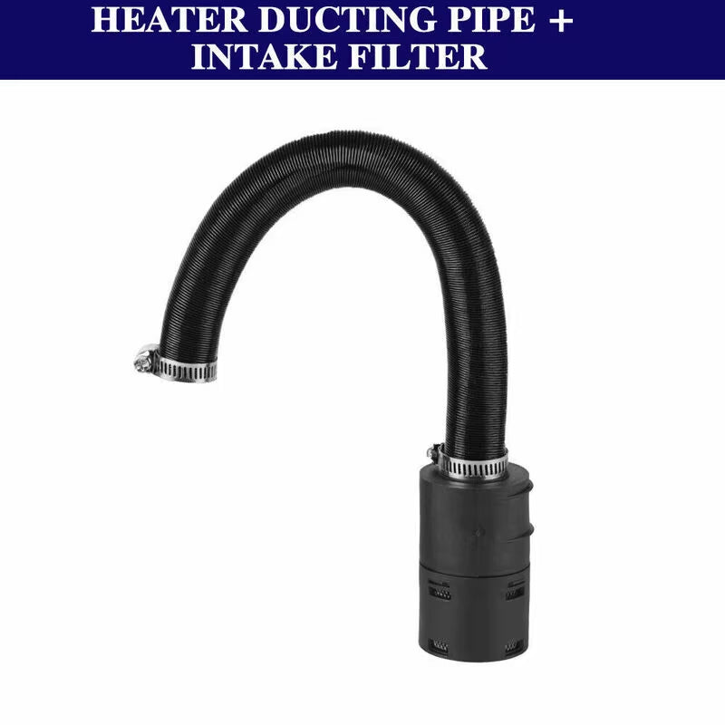 Car Diesel Parking Air Heater Air Intake Filter+Inlet Duct Pipe Car Accessories