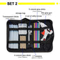 Free Shipping 6 in 1 Glue Gun Set Electric Heat Hot Melt Crafts Repair Tool Professional DIY 110-240V 20W with Sticks Gift