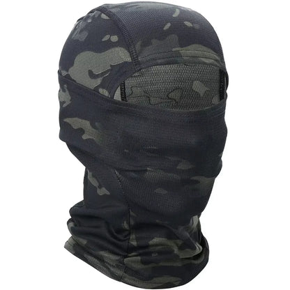 Camouflage Quick-Drying Mask Balaclava Outdoor Sport Bicycle Hood Hat Liner Full Face Cover Hiking Camping Hunting Fishing Men