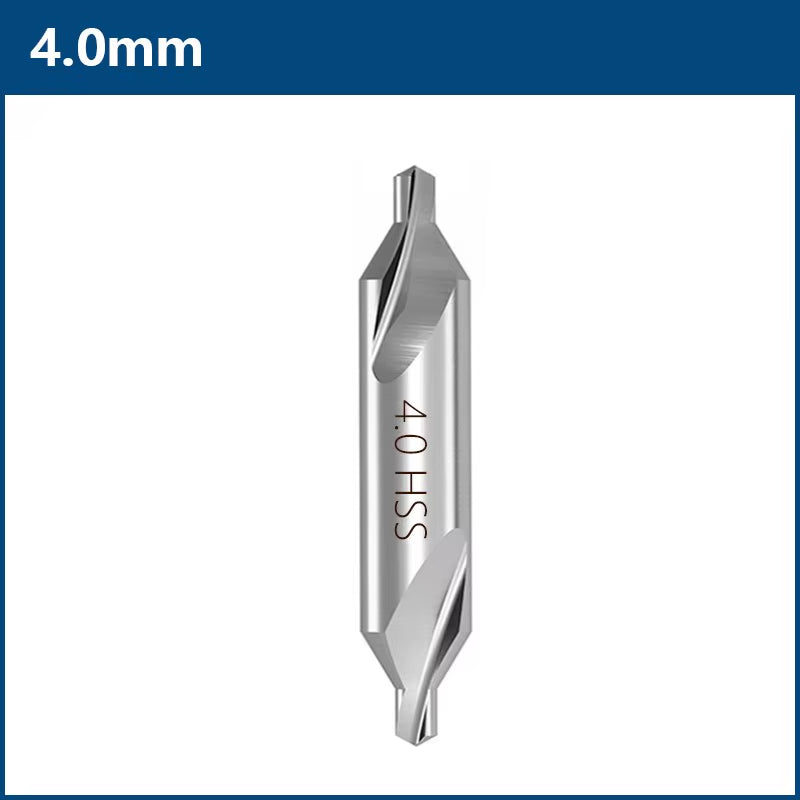 HSS Center Drills Bit 60 Degree Metal Drill Bit Power Tools Hole Drilling Hole Cutter 1.0/1.5/2.0/2.5/3.0/3.5/4.0/5.0Mm