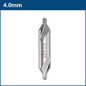 HSS Center Drills Bit 60 Degree Metal Drill Bit Power Tools Hole Drilling Hole Cutter 1.0/1.5/2.0/2.5/3.0/3.5/4.0/5.0Mm