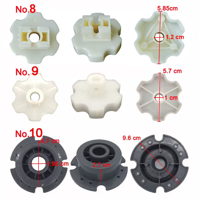 Children Electric Car Tire Adapter Connection Clip for Gear Box,Kid'S Toy Car Gearbox Coupler,Baby Motorcycles Wheel Clip