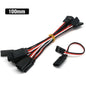 10Pcs/Lot 10Cm 15CM 30CM 50CM 100CM RC Servo Extension Cord Cable Wire 150Mm Lead JR Wholesale