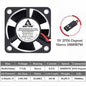 2PCS  Dual Ball Bearing DC 24V 12V 5V 3Cm 30Mm 30X30X10Mm 3010 Brushless Mini Cooler Cooling Fan