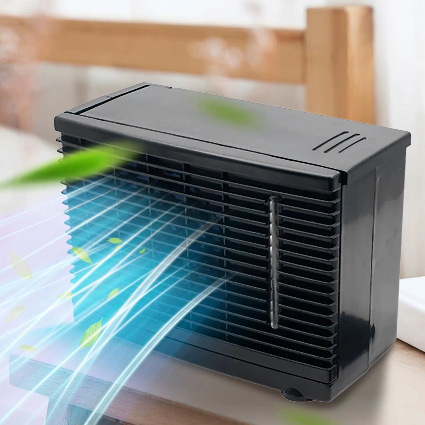 Car Air Conditioner Mobile Vehicle Air Conditioner 12V Water Tank Design Compact Cooling Appliance for Travel Commuting Camping