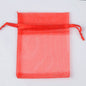 50Pcs/Lot 24 Colors Jewelry Bag Organza Gift Bags for Jewelry Packaging Bags Wedding Gift Storage Drawstring Pouches Wholesale