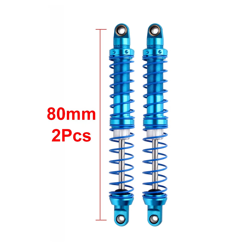 Metal Shock Absorbers 80 90 100 110 120Mm Oil Damper for 1/10 RC Car Truck Crawler Axial SCX10 TRX4 Redcat Gen8
