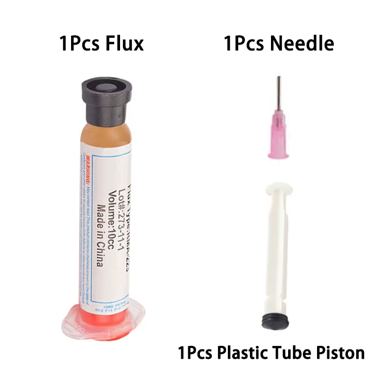 10Cc Solder PCB SMD Soldering Paste Flux Grease RMA223 RMA-223 for Chips Computer Phone LED BGA SMD PGA PCB DIY Repair Tool