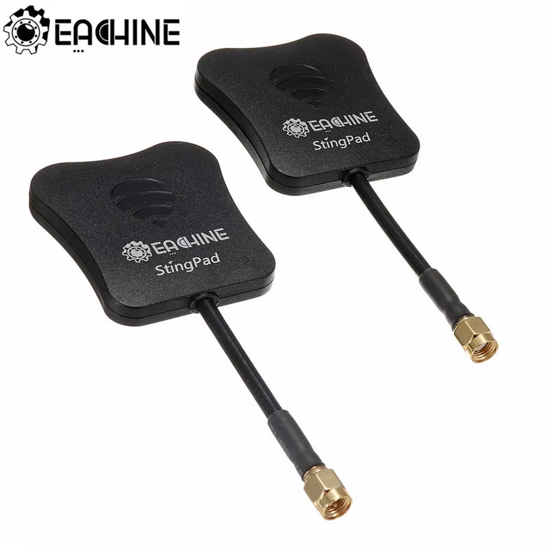 Stingpad 5.8G 16Dbi High Gain Flat Panel FPV Antenna SMA/RP-SMA for Receiver RC Drones Quadcopter Spare Part