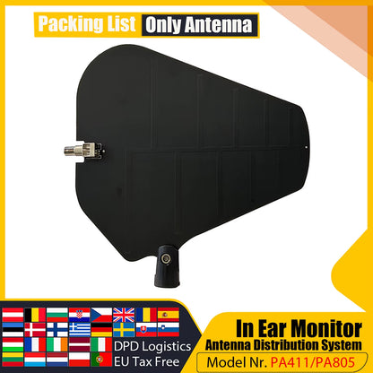 ADUIZC Antenna PA805 Antena Passive for IEM Wireless in Ear Monitor System Passive Antenna RF Signal Amplifier Combiner