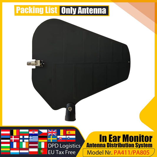 ADUIZC Antenna PA805 Antena Passive for IEM Wireless in Ear Monitor System Passive Antenna RF Signal Amplifier Combiner