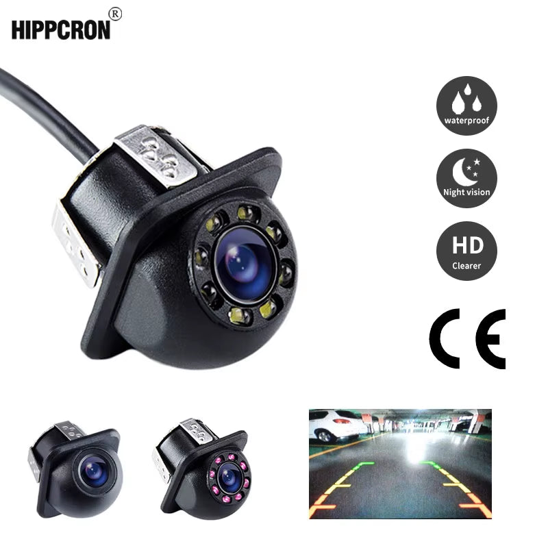 Reverse Camera Rearview Car Infrared Night Vision with or without LED Mini Waterproof HD Auto Parking Assistance