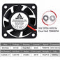 2Pcs  DC 24V 12V 5V 40Mm X 40Mm X 10Mm 2-Pin Ball Bearing Computer PC Case Cooling Fan 4010