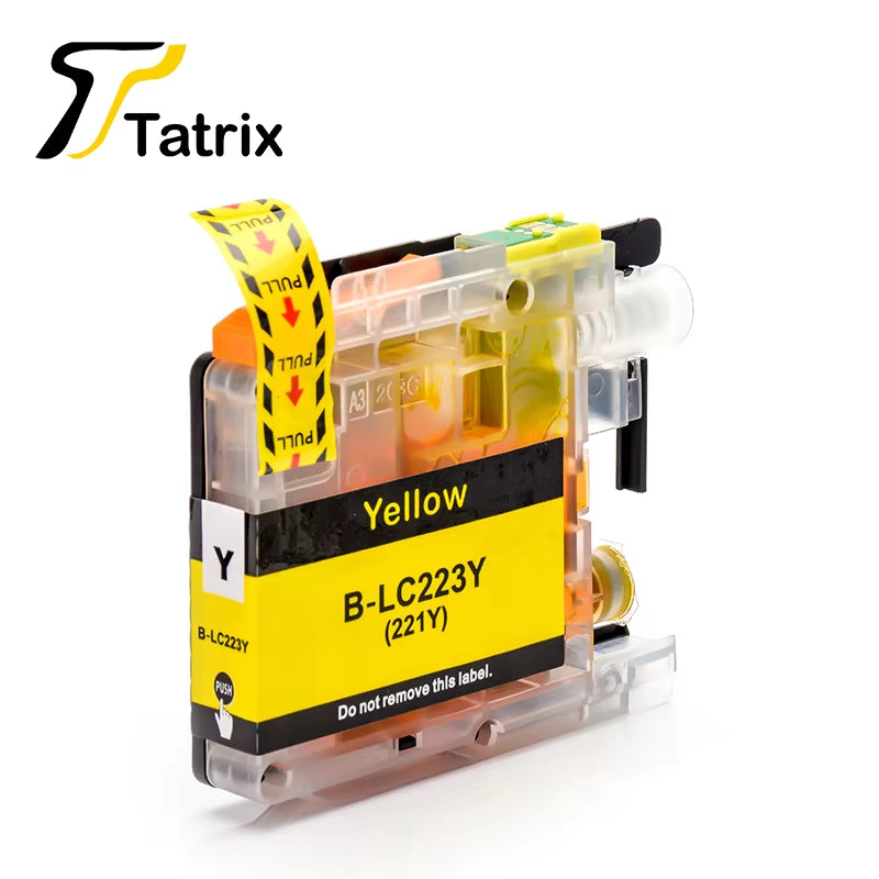 Tatrix with Chip LC223 LC221 Compatible Ink Cartridge for  MFC-J4420DW/J4620DW/J4625DW/J480DW/J680DW/J880DW Printer