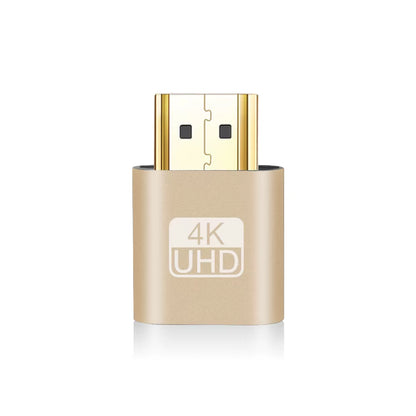 1Pcs VGA Virtual Display Adapter Hdmi-Compatible 1.4 DDC EDID Dummy Plug Headless Ghost Display Emulator Video Card Lock Plate
