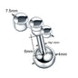 1PC Steel Ear Tragus Cartilage Piercing Crystal Flower Conch Lobe Earrings Barbell Piercing Orelha Ear Stud Helix Sexy Jewelry