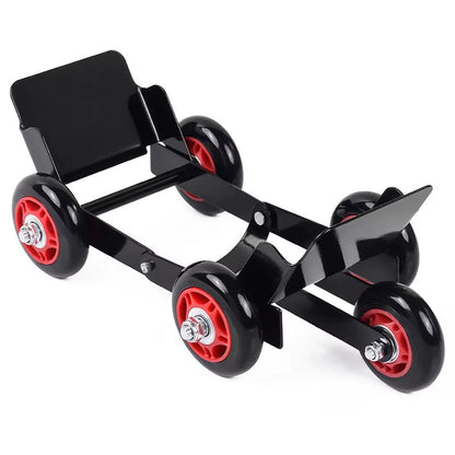 Electric Car Booster Battery Motorcycle Trailer Moving Device Emergency Universal Wheel Help Cart Flat Tire Tyres