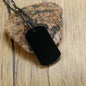Stainless Steel Double Dog Tag Necklace for Men High Polished Pendant ID Men Jewelry 24" Chain Necklace