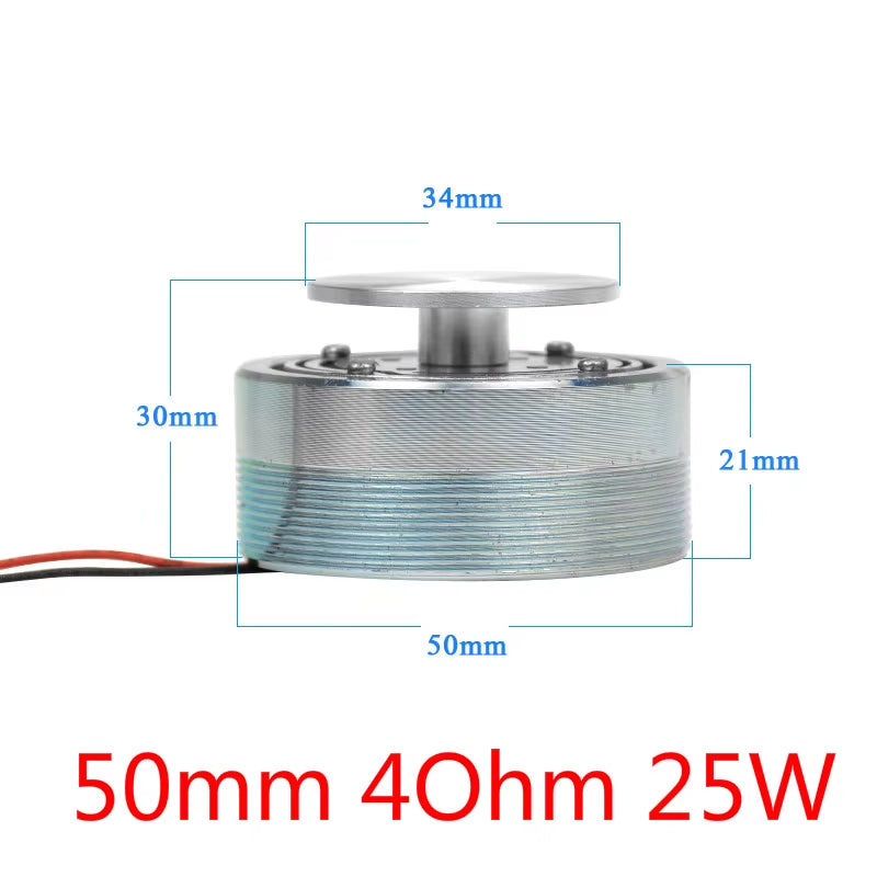 Audio Portable Speakers 25W/20W 4 Ohm/8 Ohm 44/50MM Full Range Vibration Speaker Altavoz Portatil Resonance Bass Speaker