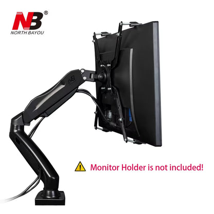 NB FP-1 Extension VESA Adapter Fixing Bracket Monitor Holder Support for 17-27 Inch No Mounting Hole Monitors LCD Display Mount