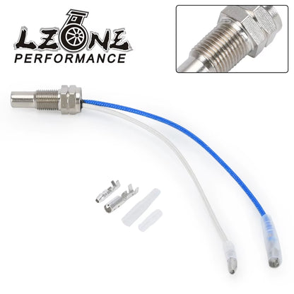 LZONE - Water Temperature Oil Temperature Sensor Temp Sender Temp Sensor Auto Gauge Car Meter Sensor Sender Unit 1/8 NPT 1/8"