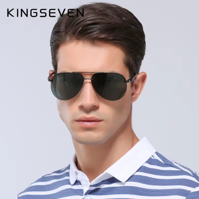 Aluminum Magnesium Polarized Sunglasses Men Driver Mirror Sun Glasses Male Fishing Female Eyewear for Men