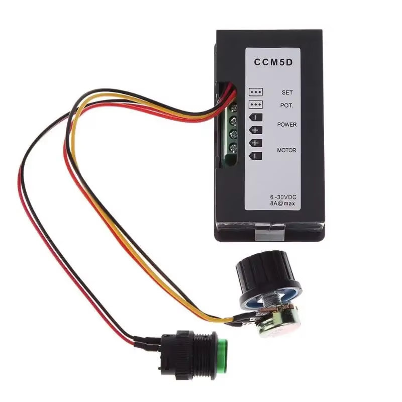 DC 6V 12V 24V 5A CCM5D Digital Display LED Motor Controller PWM DC Motor Controller Variable Speed Regulator