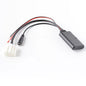 Car Stereo Radio Bluetooth Audio Extend Wire Microphone Phone Call Hands Free Mic Adapter for Mazda 2 3 5 6 8