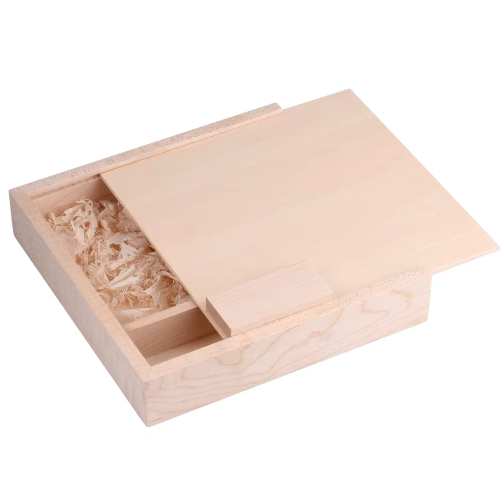 USB 2.0 Flash Drives Photography Wooden Photo Album Box Pen Drive Free Logo 16GB 32GB 64GB 128GB Creative Gift USB Stick