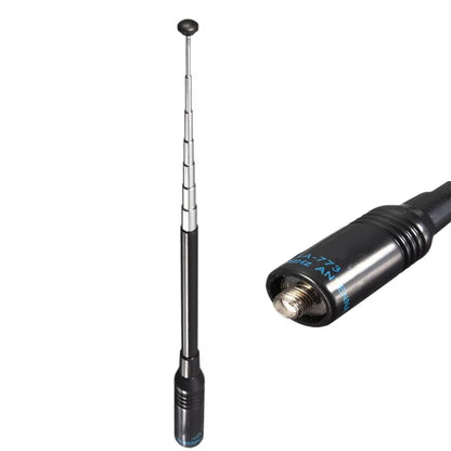 NA-773 Telescopic Antenna UV 5R Dual Band Walkie Talkie Radio Stretched Antenna for Baofeng Kenwood