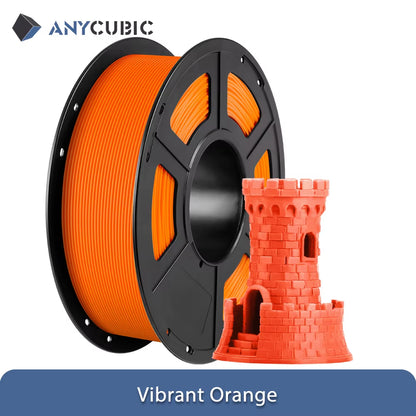 3D Printer Multicolor Filament PLA 1.75Mm 1Kg/Roll Plastic Rubber Consumables Material for FDM 3D Printer Kobra 2 Pro