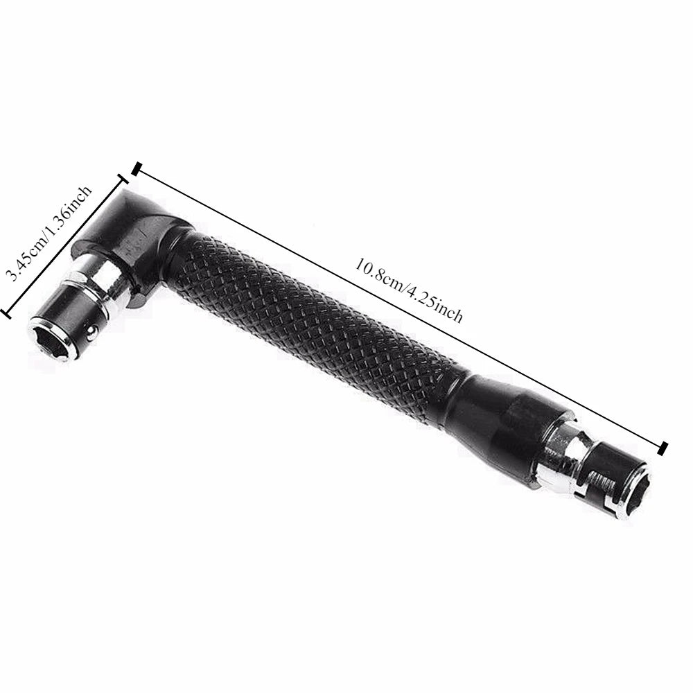 6.35Mm L-Shape Dual Head Screwdriver Bits Key Utility Tool for Routine Corner Tool Woodworking Tools