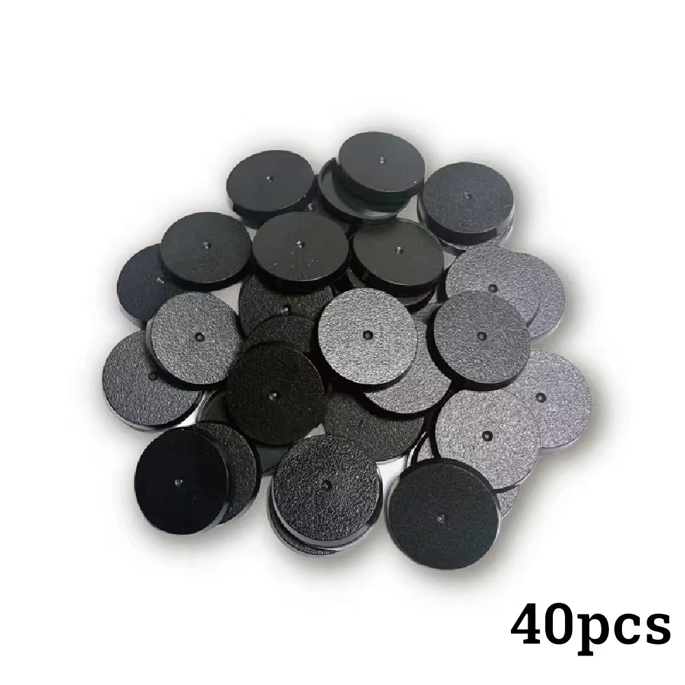 Plastic 32Mm round Bases for Warhammer Miniatures and Boardgame