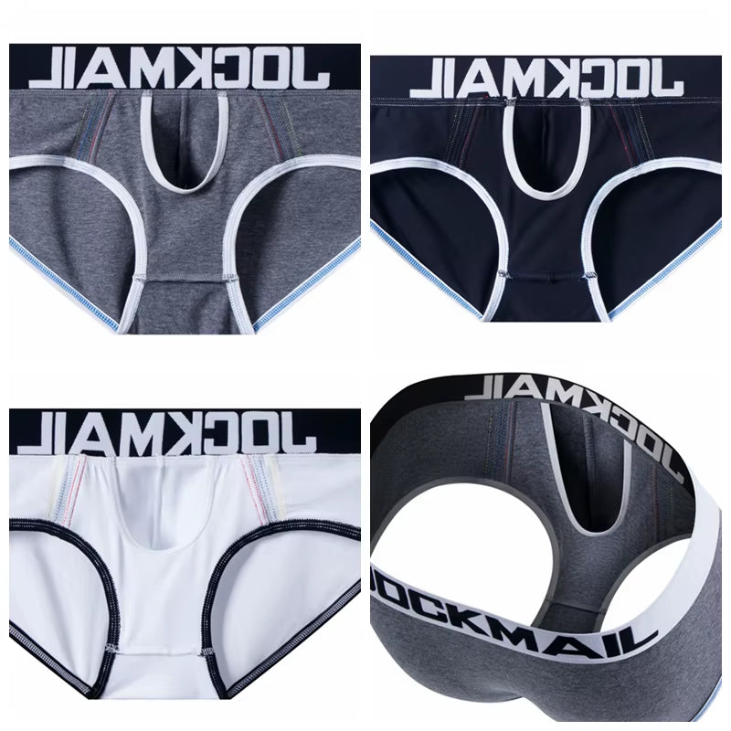 Brand Cotton Men Underwear Brief Sexy Gay Penis Pouch Push up Calzoncillos Hombre Slip Cueca Gay Underwear Male Panties