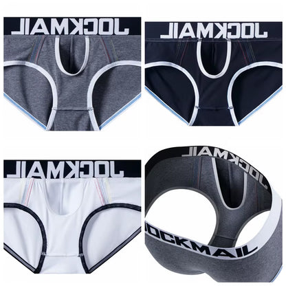 Brand Cotton Men Underwear Brief Sexy Gay Penis Pouch Push up Calzoncillos Hombre Slip Cueca Gay Underwear Male Panties