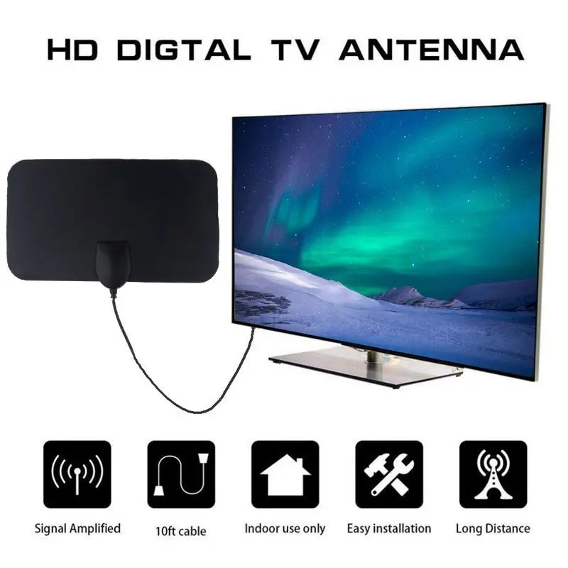 Antenna Mini European and American Hdtv Antenna Indoor Highdefinition Digital Antenna Dvb T2