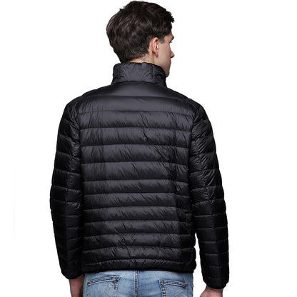 New Autumn Winter Man 90% Duck down Jacket Ultra Light Thin S-3XL Spring Jackets Men Stand Collar Outerwear Coat
