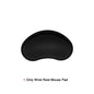 New Wrist Rest Mouse Pad Memory Foam Superfine Fibre Wrist Rest Pad Ergonomic Mousepad for Typist Office Gaming PC Laptop