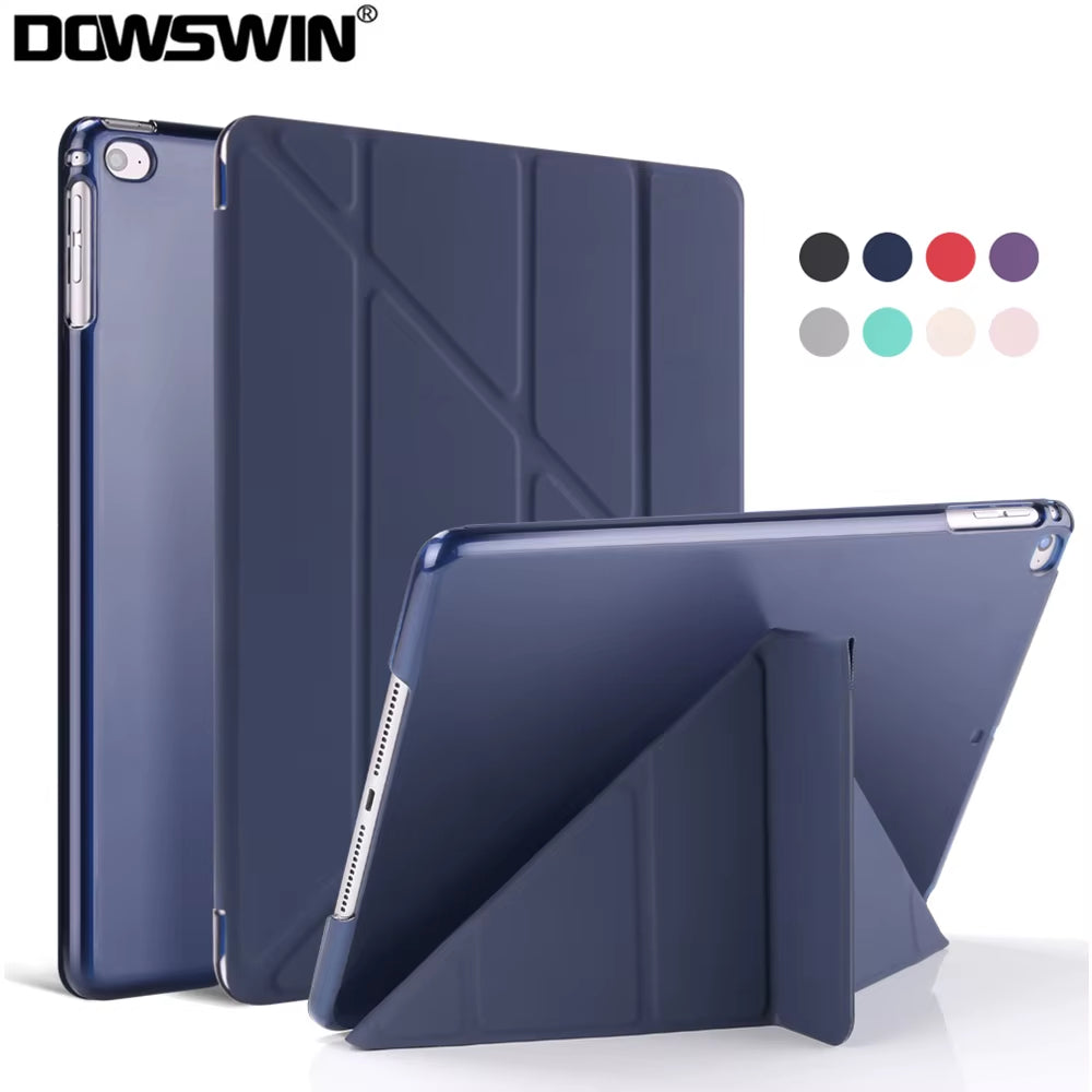 For Ipad 2 3 4 Air 1 2 3 Case Silicone Cover for Ipad 10.2 9.7 6Th 7Th 8 Generation Case for Ipad Pro 11 Air 2024 Mini 5 6 Capa