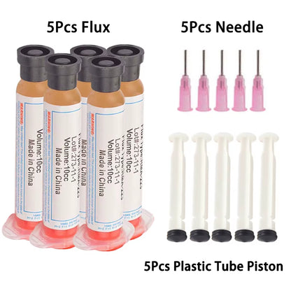 10Cc Solder PCB SMD Soldering Paste Flux Grease RMA223 RMA-223 for Chips Computer Phone LED BGA SMD PGA PCB DIY Repair Tool