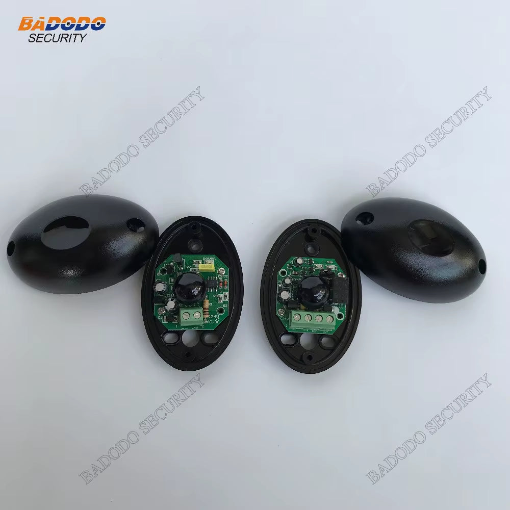 DC/AC 12~24V Waterproof IP55 Photocell Automatic Gate Door Safety Sensor Alarm Infrared Beam Sensor Photocell 15M Detect Range